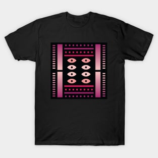 “Dimensional Tribe” - V.5 Red - (Geometric Art) (Dimensions) - Doc Labs T-Shirt